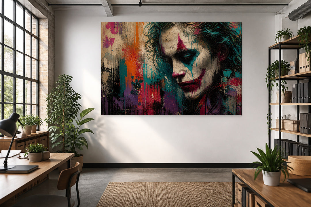 Joker graffiti – interior view 3