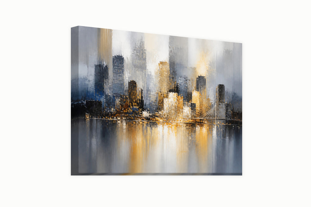 Abstract skyline – front view