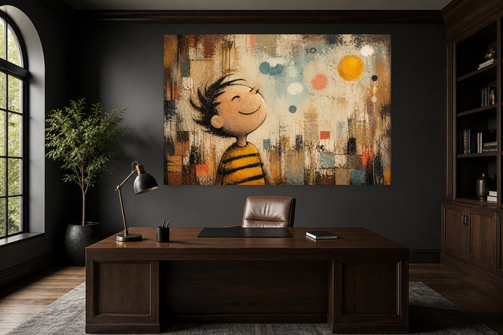 Sogna in grande Charlie Brown – interior view 1