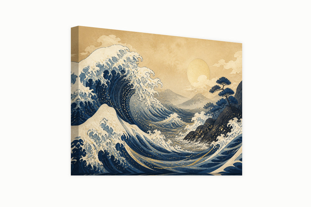 The great wave of Kanagawa – front view