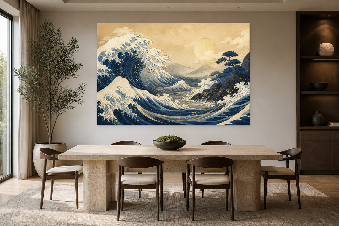 The great wave of Kanagawa – interior view 2