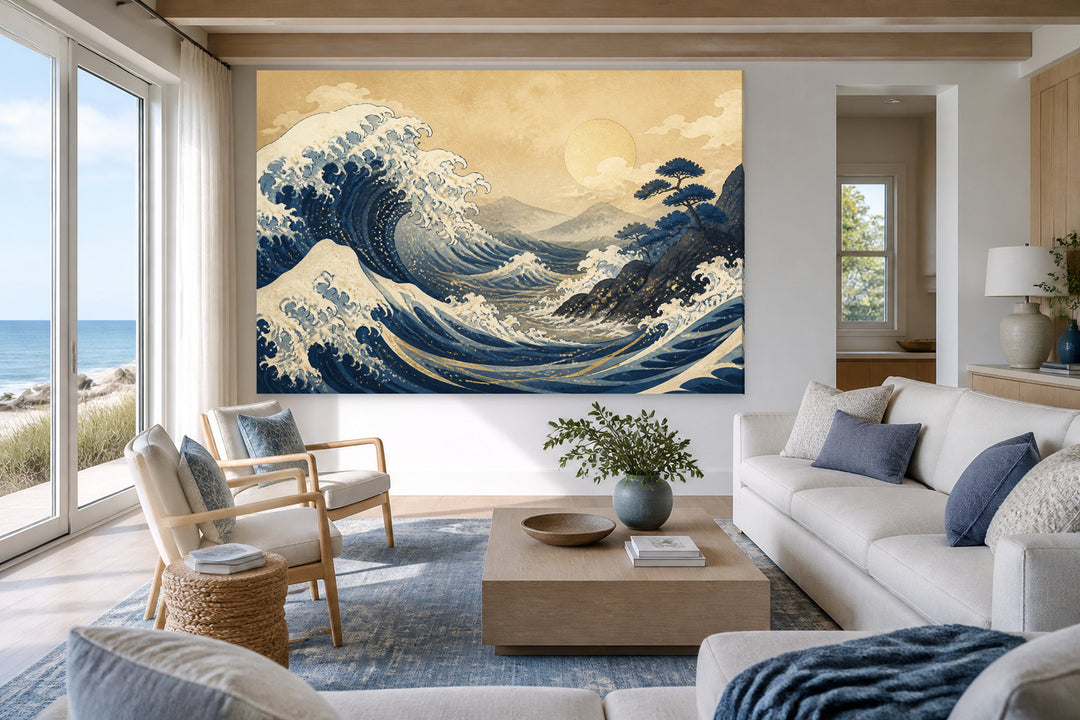 The great wave of Kanagawa – interior view 3