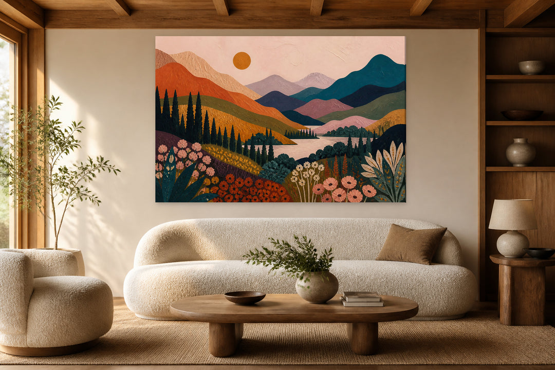 Henri Matisse, mountains – interior view 1