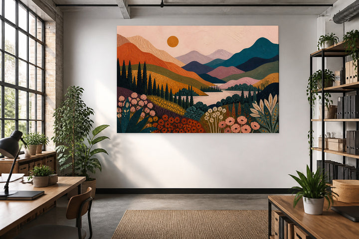 Henri Matisse, mountains – interior view 3