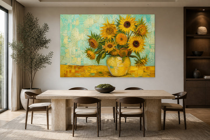 The sunflowers - Van Gogh – interior view 2