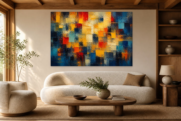 Colored joints – interior view 1