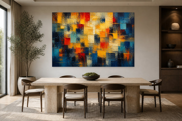 Colored joints – interior view 2