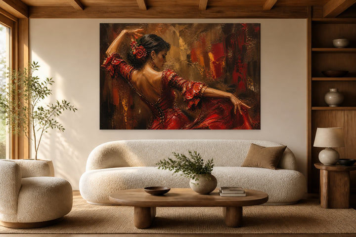 Flamenco dancer – interior view 1