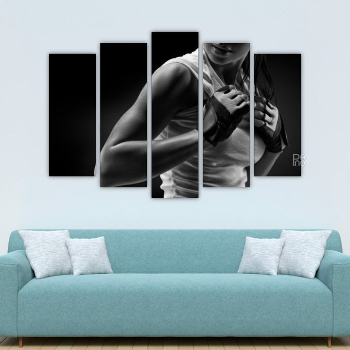 Fitness Athletic Woman