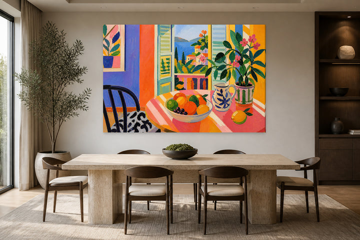 Henri Matisse - At the table – interior view 2