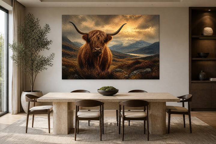 Scottish bull – interior view 2