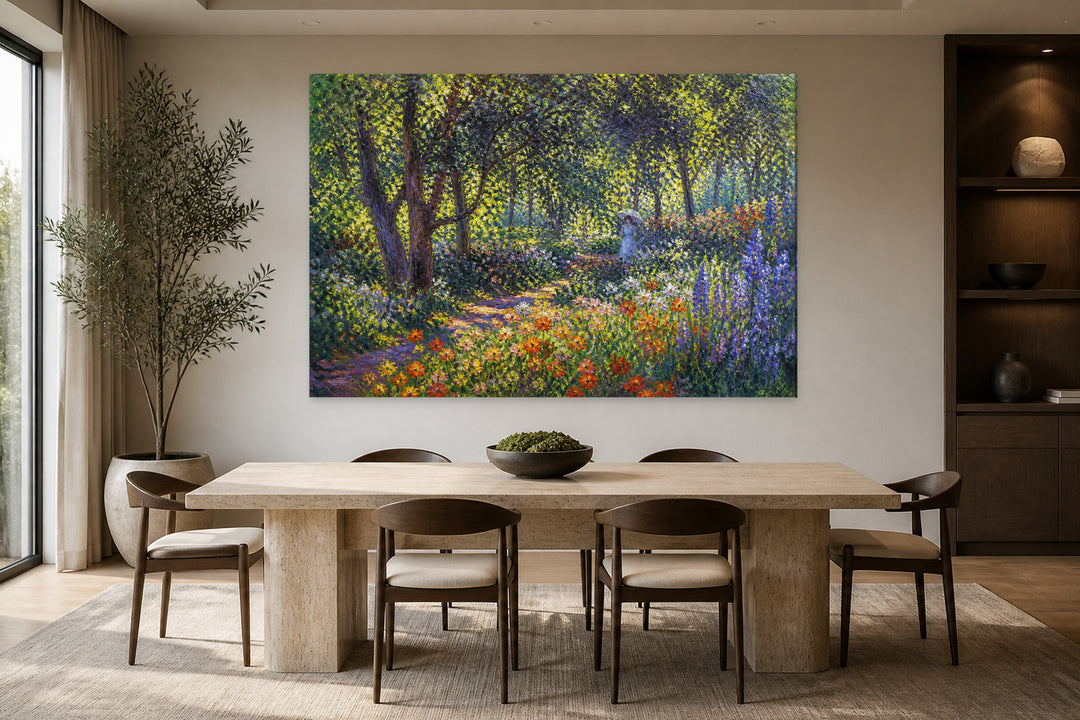 Monet family in the garden - Claude Monet – interior view 2