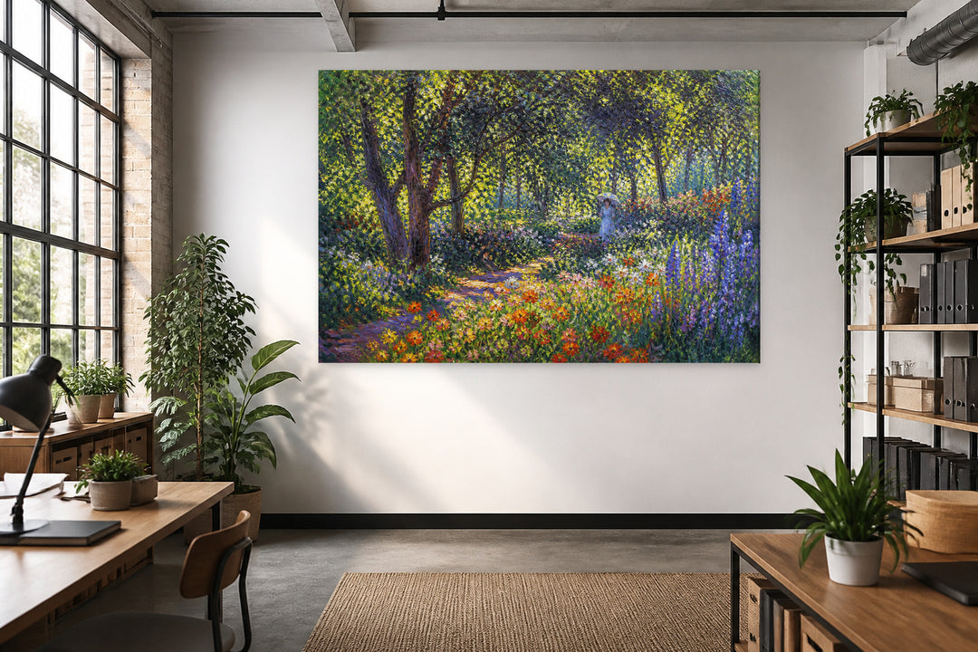 Monet family in the garden - Claude Monet – interior view 3