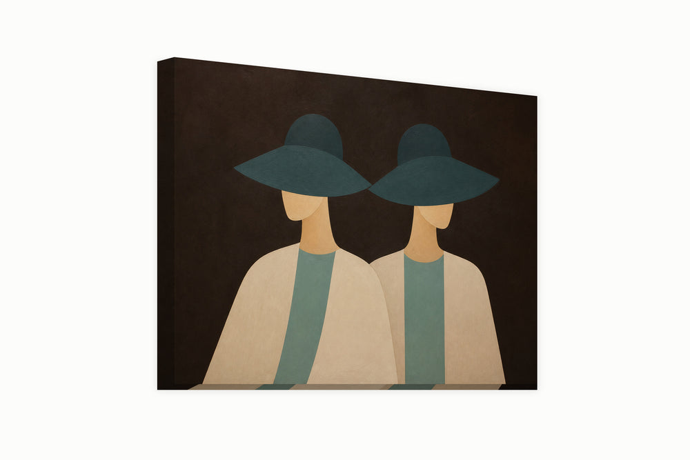 The Glass Twins – front view