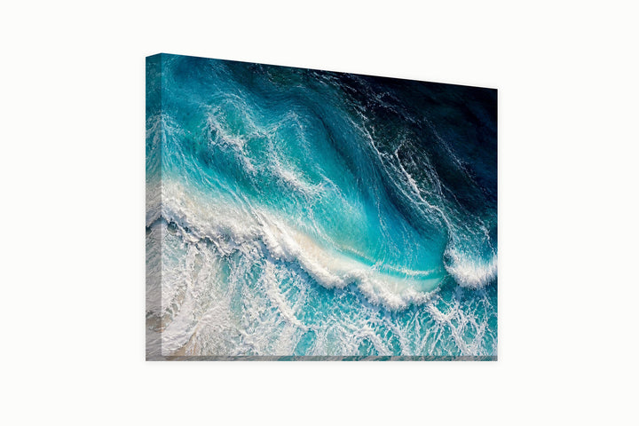 Relaxing waves – front view