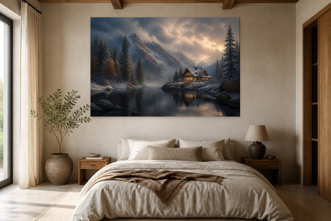 Baita in the woods – interior view 2