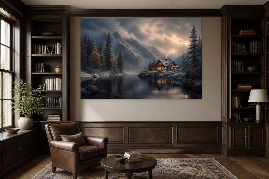 Baita in the woods – interior view 3