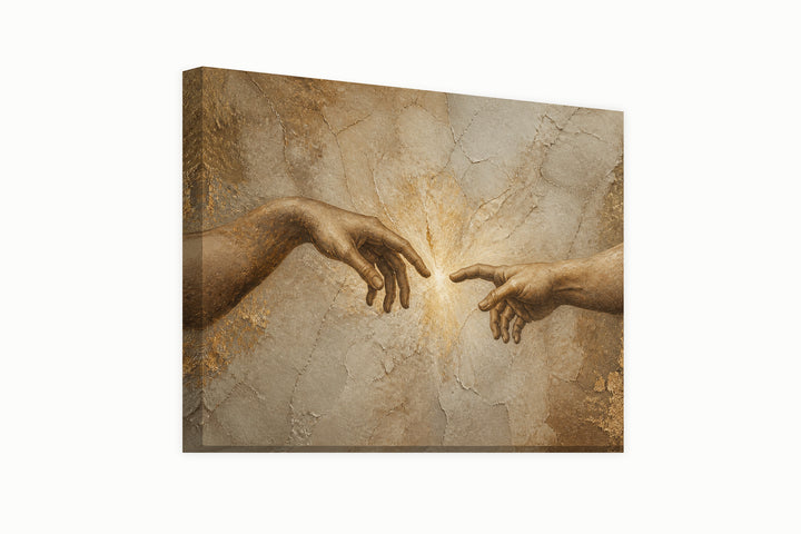 The creation of Adam - Michelangelo – front view