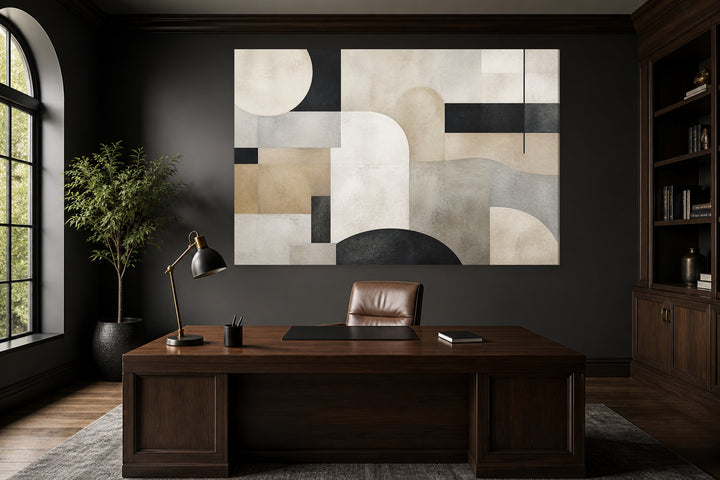 Modern geometry set - 3 pieces set – interior view 1