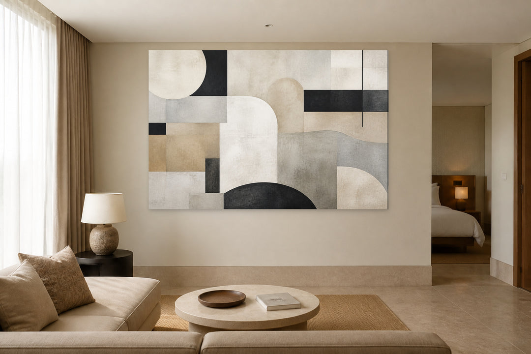 Modern geometry set - 3 pieces set – interior view 3