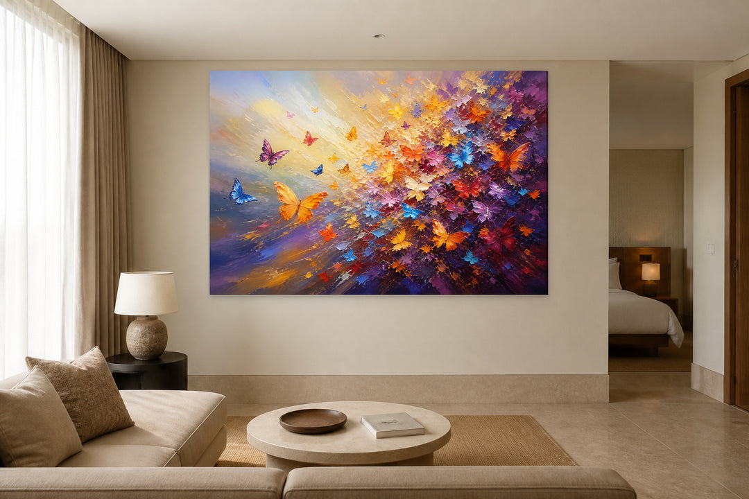 Flying butterflies – interior view 3