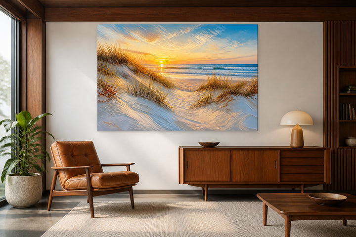 Sand dunes by the sea – interior view 2