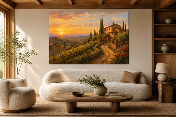 Tuscan landscape – interior view 1
