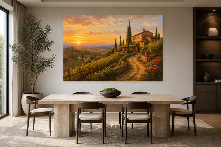 Tuscan landscape – interior view 2