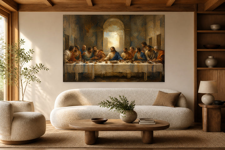 Last Supper - Leonardo da Vinci – interior view 1