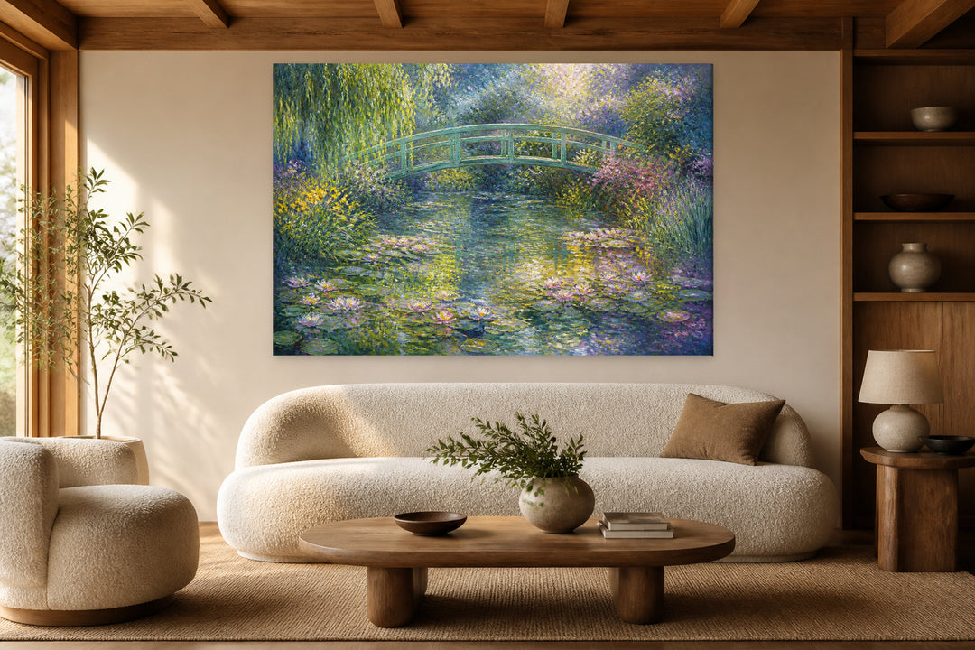 Japanese bridge - Monet – interior view 1