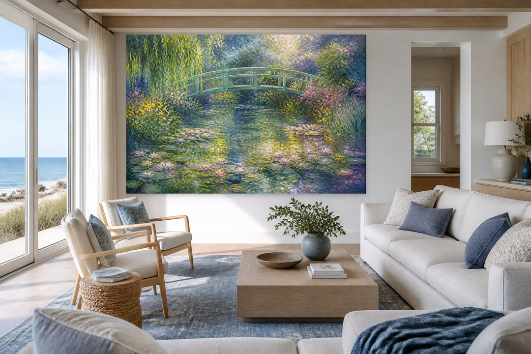 Japanese bridge - Monet – interior view 3