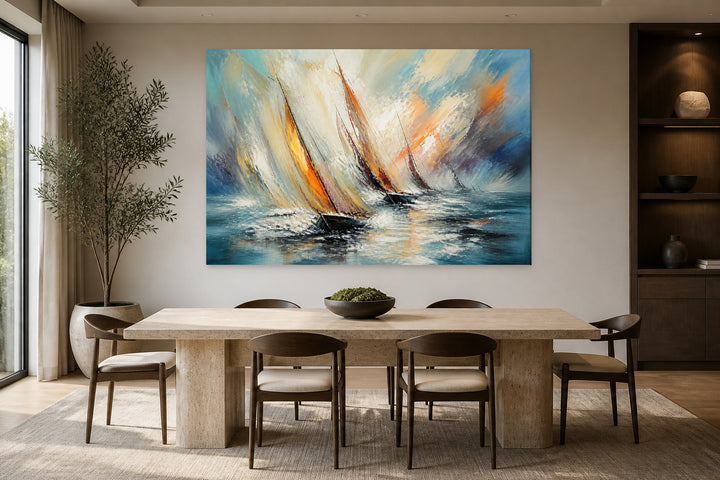 Sailor in storm – interior view 2