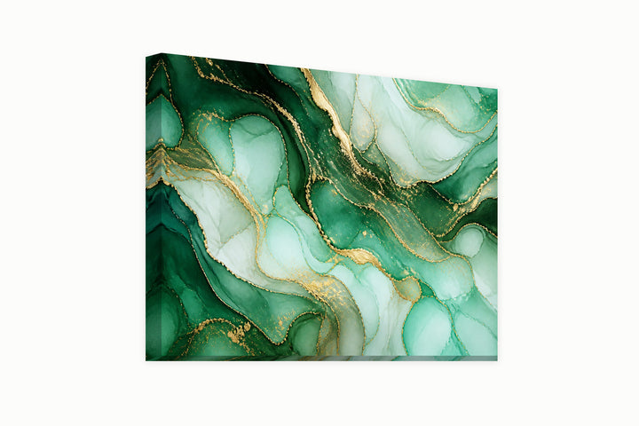 Luxurious emerald marble – front view