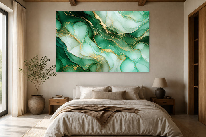 Luxurious emerald marble – interior view 2