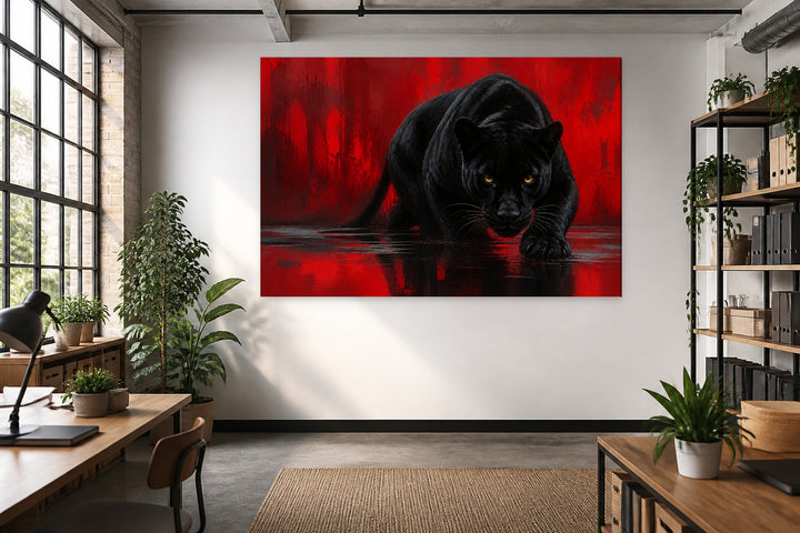 Crouching black panter – interior view 2