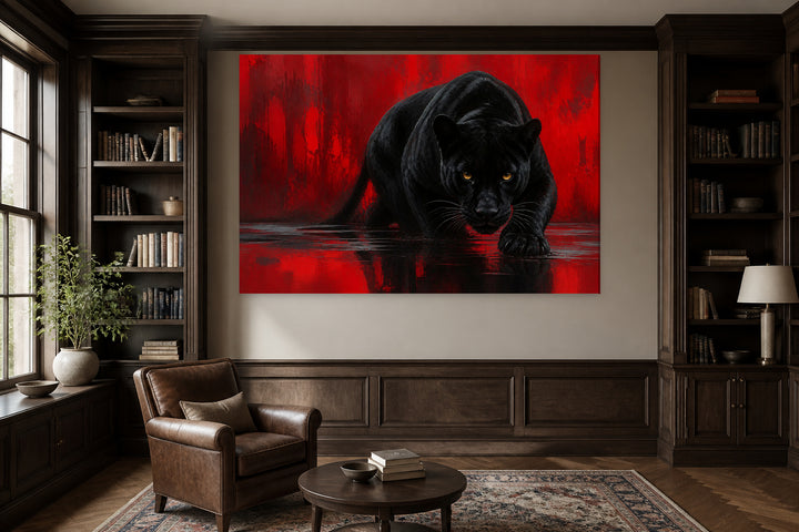 Crouching black panter – interior view 3