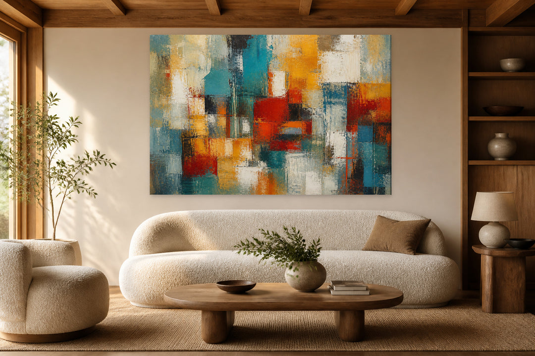 Abstract colors – interior view 1