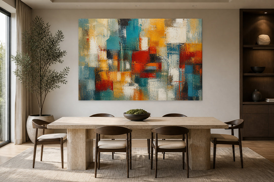 Abstract colors – interior view 2