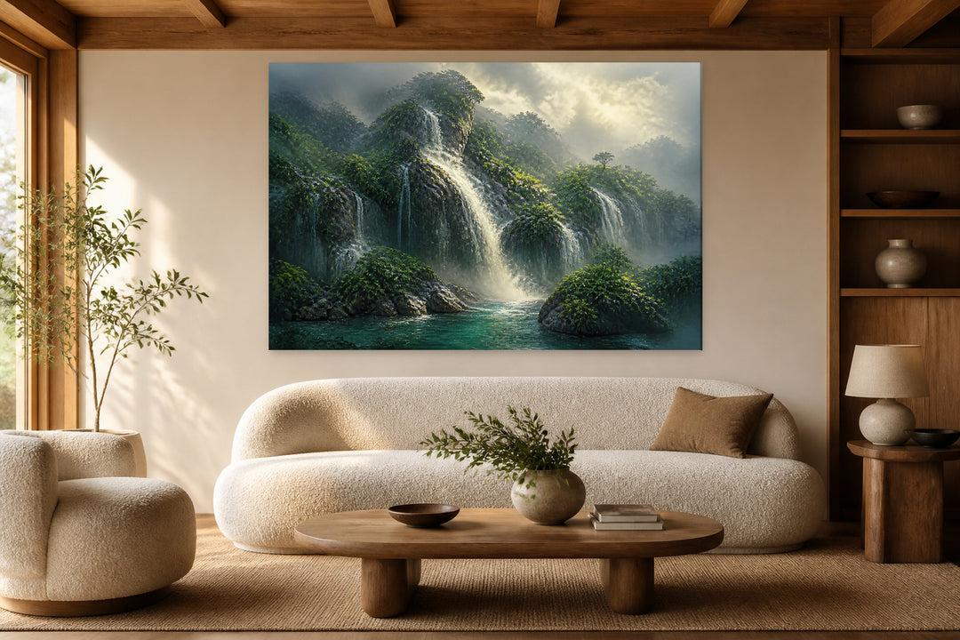 Waterfall – interior view 1