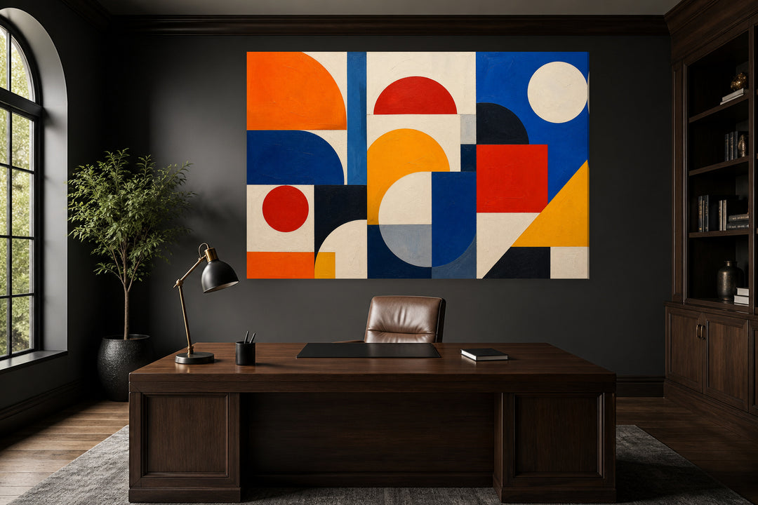 Bauhaus geometry - 3 pieces set – interior view 1
