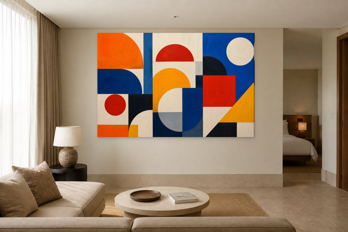 Bauhaus-geometria – 3 darabos készlet