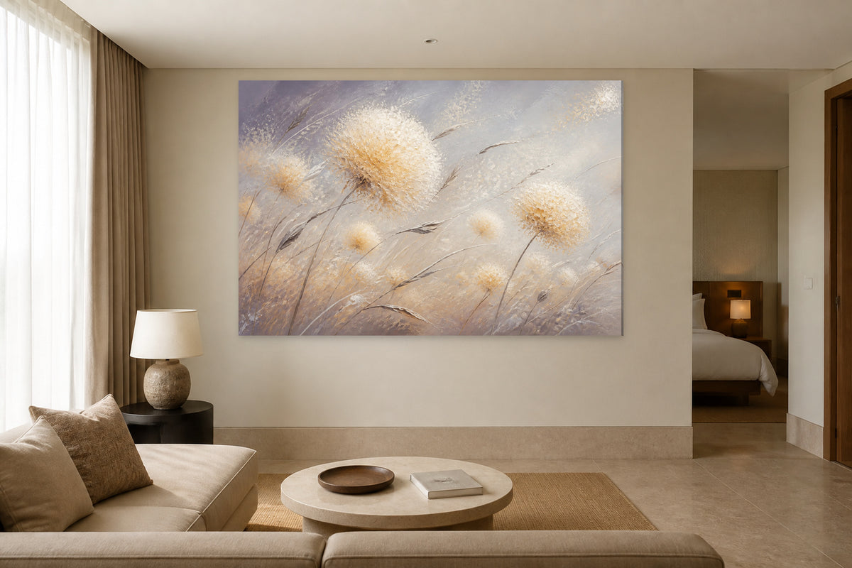 Flower in the wind