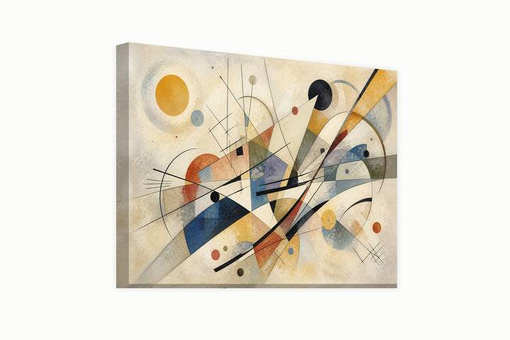 Colored lines - Vasilij Kandinsky – front view