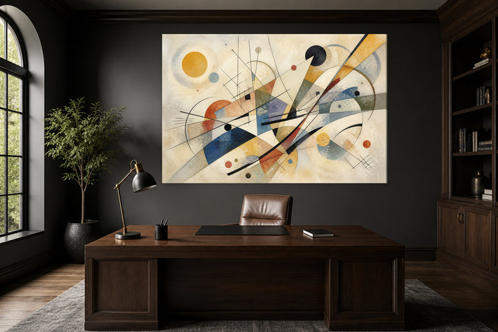 Colored lines - Vasilij Kandinsky – interior view 1