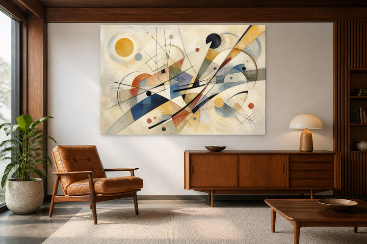 Colored lines - Vasilij Kandinsky – interior view 2
