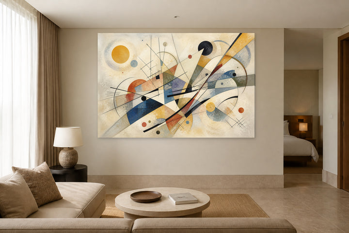 Colored lines - Vasilij Kandinsky – interior view 3