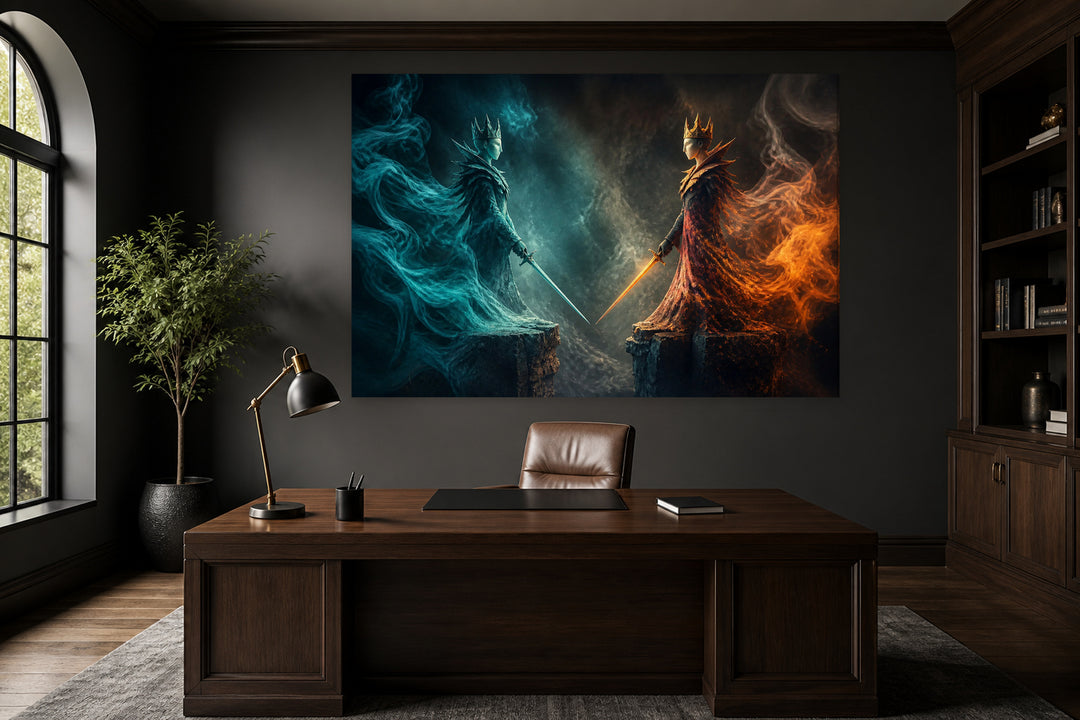 Queen & King duel – interior view 1