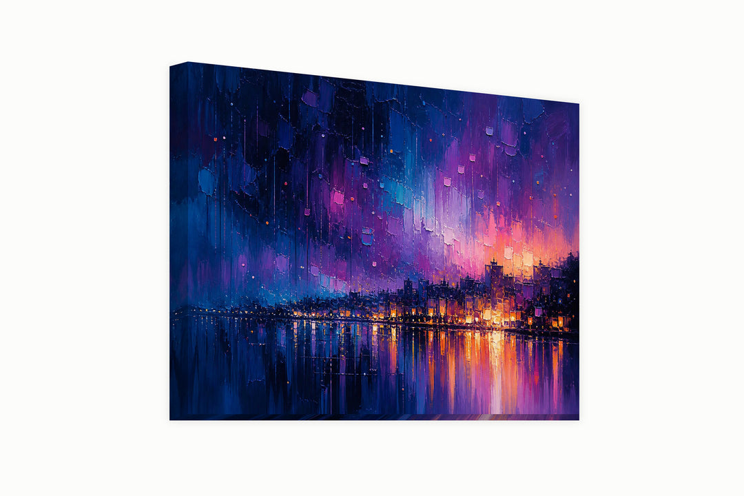 Night landscape – front view