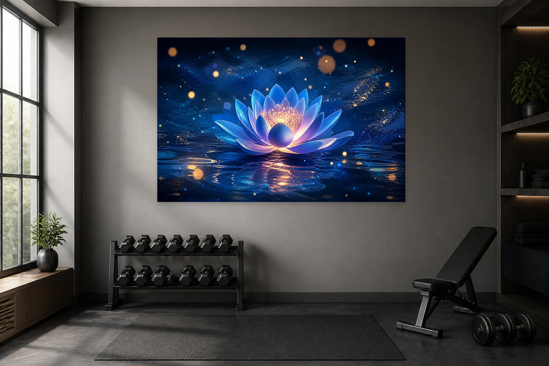 Lotus flower – interior view 1