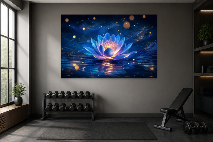 Lotus flower – interior view 1